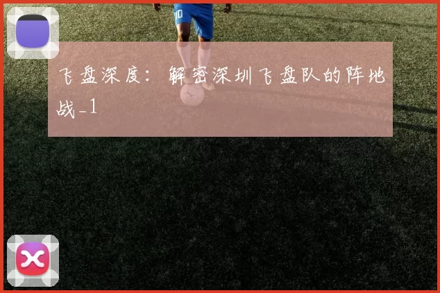 飞盘深度：解密深圳飞盘队的阵地战_1